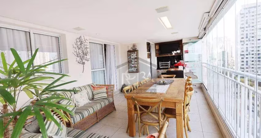 Apartamento com 3 dormitórios à venda, 122 m² por r$ 1.480.000,00 - vila regente feijó - são paulo/sp
