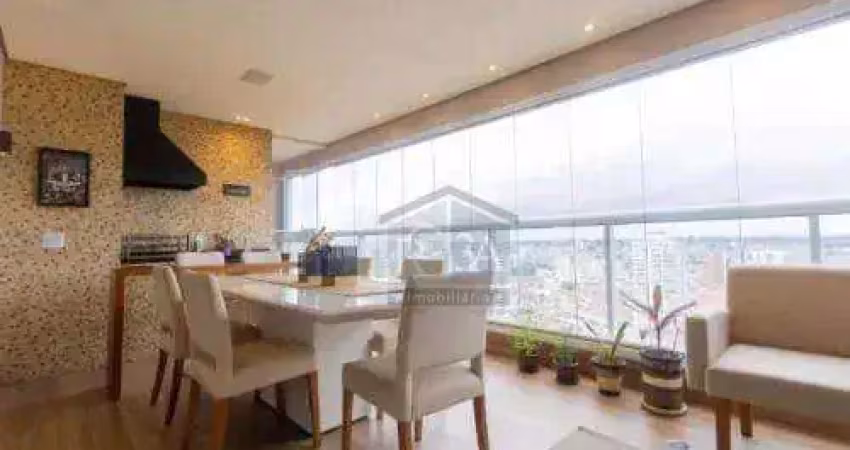Apartamento com 3 dormitórios para alugar, 119 m²  - vila carrão - são paulo/sp
