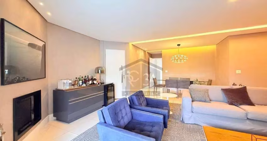 Apartamento com 2 dormitórios à venda, 129 m² jardim anália franco - são paulo/sp