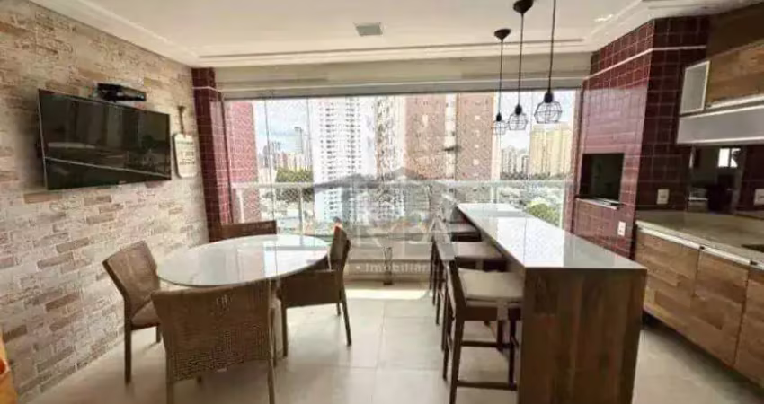 Apartamento com 3 dormitórios para alugar, 134 m²  - tatuapé - são paulo/sp