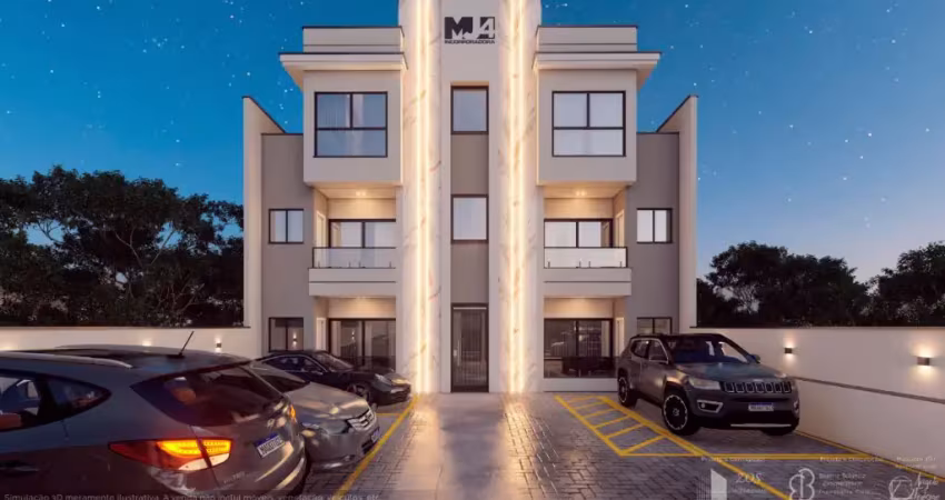 Apartamento  com 2 dormitórios sendo 1 suíte no bairro gravatá em navegantes/sc