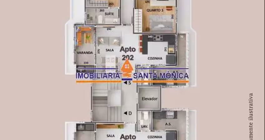 Apartamento com 3 quartos à venda em Itapoã, Belo Horizonte 