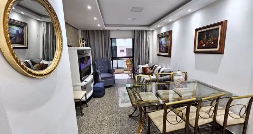 Recreio, 3 quartos com sala ampla e varandão. 83m 2 vagas. móvei planejado.