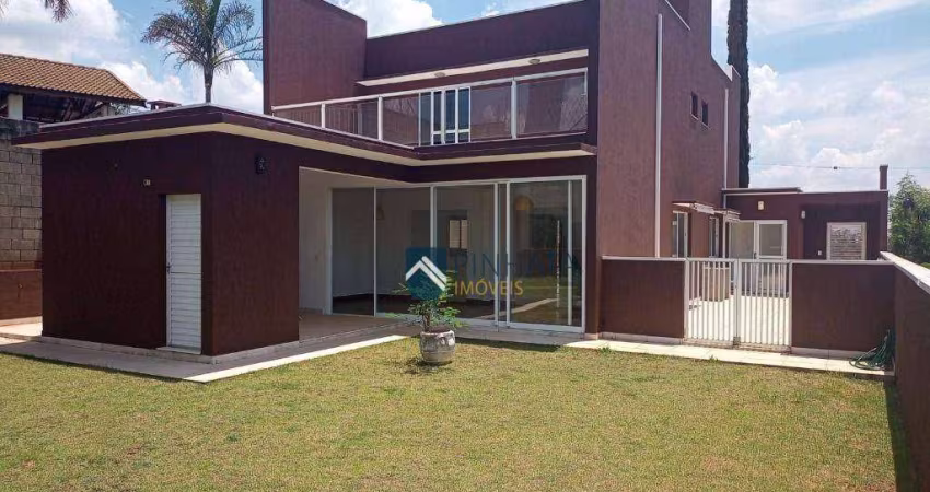 CASA DE CONDOMÍNIO COM 3 SUÍTES  E VARANDA GOURMET PARA LOCAÇÃO OU VENDA EM VINHEDO - SP