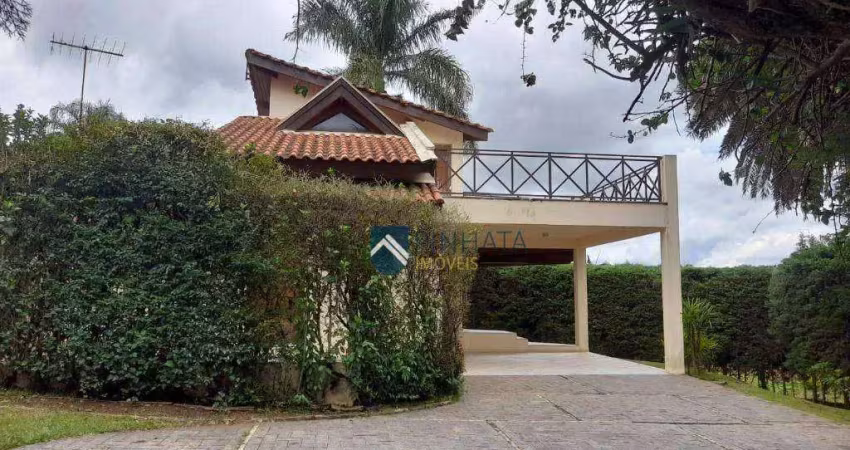 Casa com 3 dormitórios para alugar, 300 m² por r$ 8.077,48/mês - recanto das canjaranas - vinhedo/sp