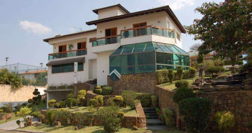 Casa com 5 dormitórios, 578 m² - venda por R$ 3.000.000,00 ou aluguel por R$ 16.768,63/mês - Condomínio Estância Marambaia - Vinhedo/SP