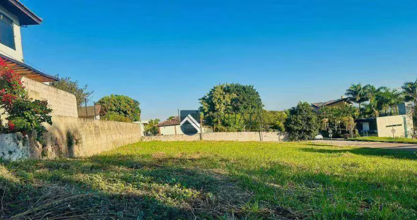 Terreno à venda, 1100 m² por r$ 850.000,00 - condomínio moinho de vento - valinhos/sp
