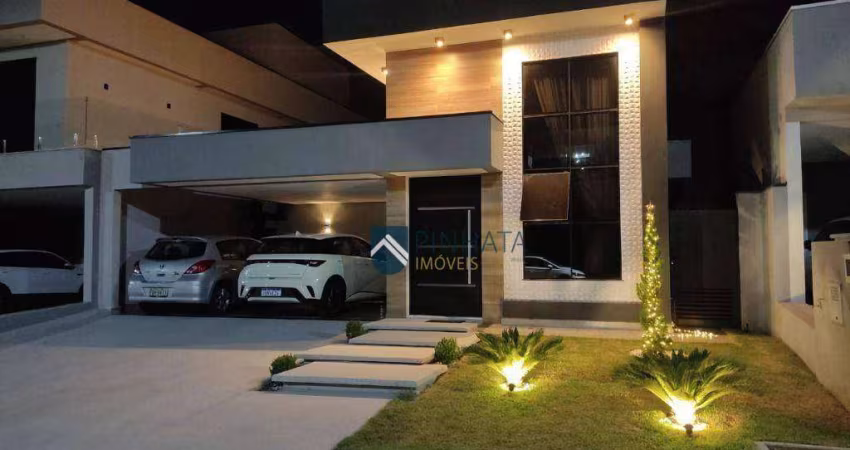 Casa com 3 dormitórios à venda, 148 m² por R$ 1.345.000 - Condomínio Residencial Mont’ Alcino - Valinhos/SP