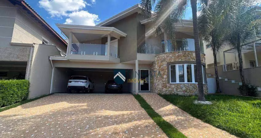 Casa com 4 dormitórios à venda, 434 m² por R$ 3.600.000 - Condomínio Reserva Colonial - Valinhos/SP