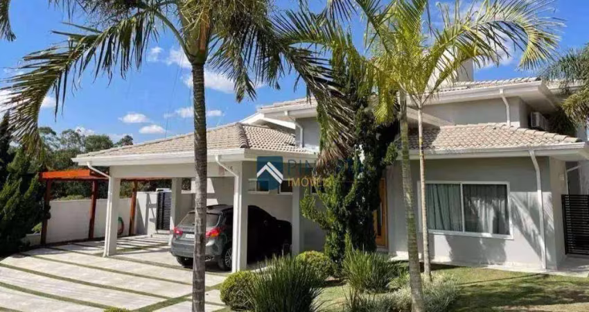 Casa com 4 dormitórios à venda, 423 m² por r$ 2.550.000,00 - condomínio terras de santa teresa - vinhedo/sp