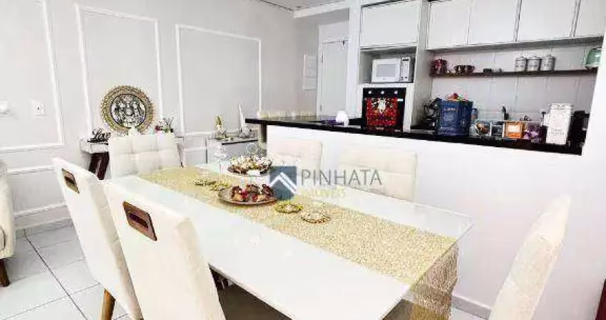 Apartamento com 3 dormitórios à venda, 85 m² por R$ 660.000,00 - Residencial Vila Garibaldi - Vinhedo/SP