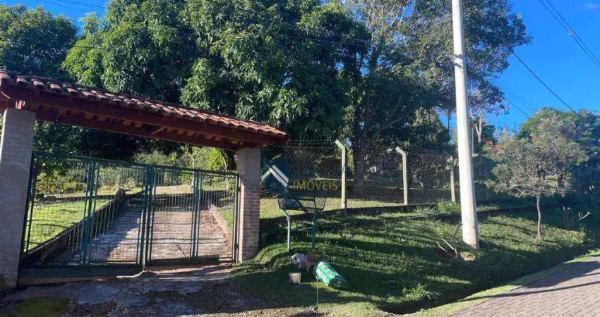 Chácara com 3 dormitórios à venda, 4500 m² por r$ 1.799.000 - condomínio vale da santa fé - vinhedo/sp