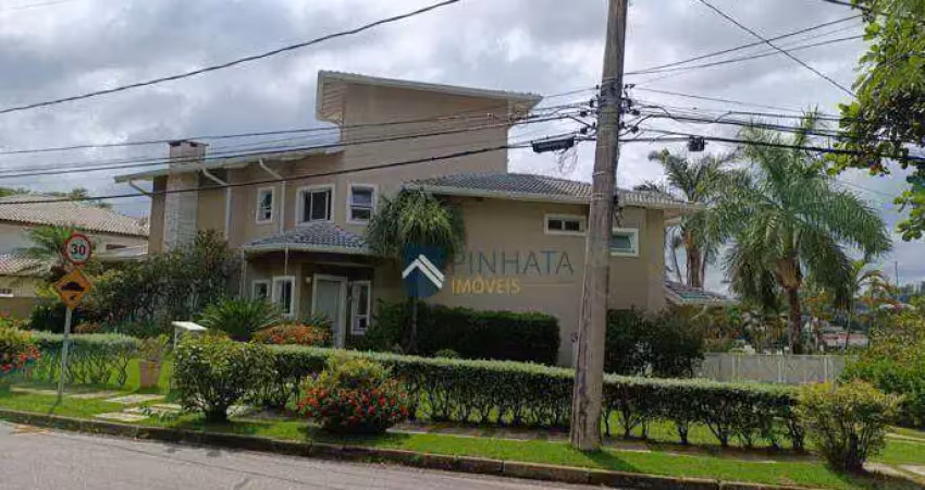 Casa com 4 dormitórios à venda, 550 m² por r$ 3.400.000,00 - condomínio estância marambaia - vinhedo/sp