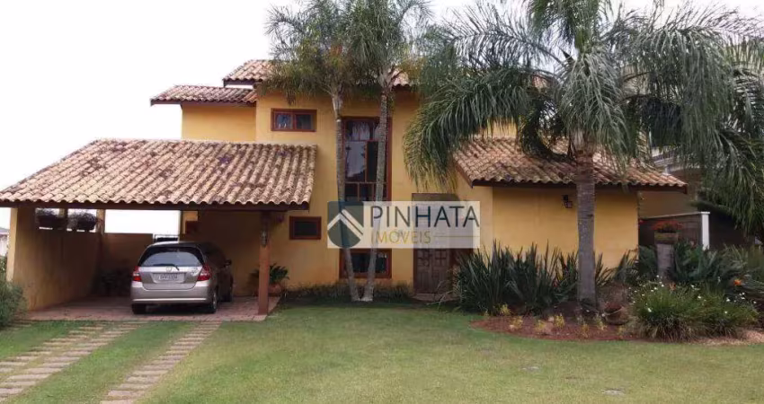 Casa com 4 dormitórios à venda, 317 m² por r$ 2.250.000,00 - condomínio bosques de grevílea - vinhedo/sp