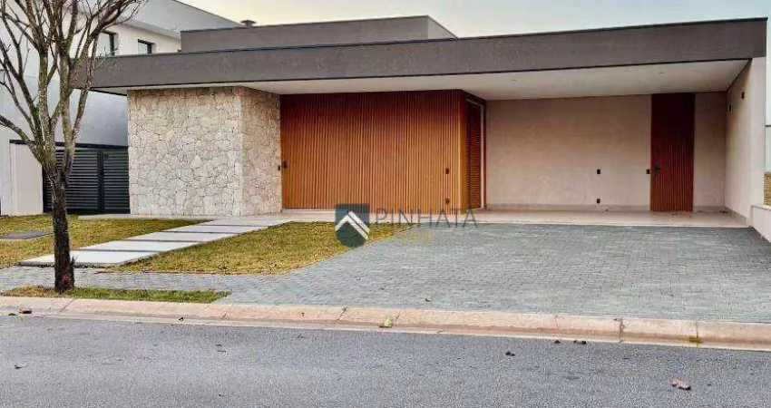 Casa térrea com 3 suítes e piscina em condomínio clube – alto padrão – permuta aceita - arboretum - vinhedo - sp