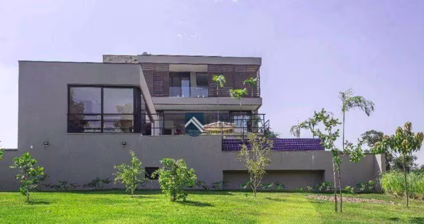 Alto padrão em condomínio de golf – casa com 5 suítes e piscina em itupeva