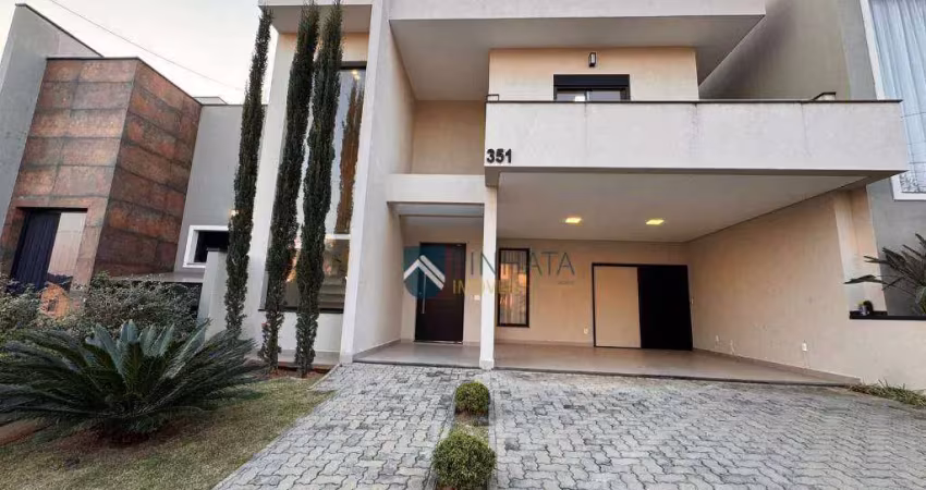 Casa com 3 dormitórios, 210 m² - venda ou locação condomínio reserva da mata - vinhedo/sp