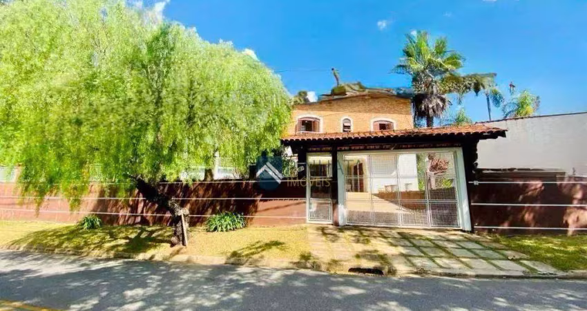 Casa de alto padrão no marambaia – 4 suítes, piscina e churrasqueira em localização privilegiada - vinhedo /sp