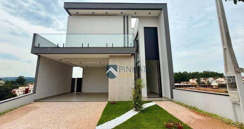 Casa de alto padrão no bosque da mata – 3 suítes, piscina e vista panorâmica em valinhos/sp