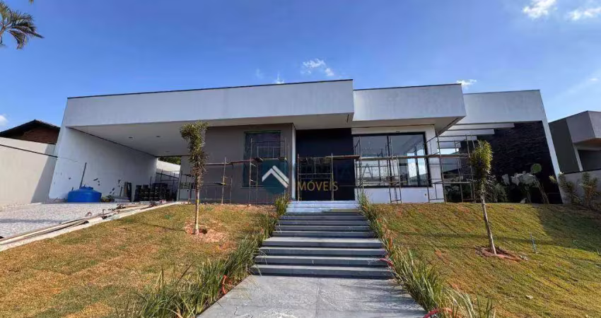 Casa térrea para locação ou venda no condomínio marambaia - 4 quartos - 3 vagas cobertas - vinhedo/sp