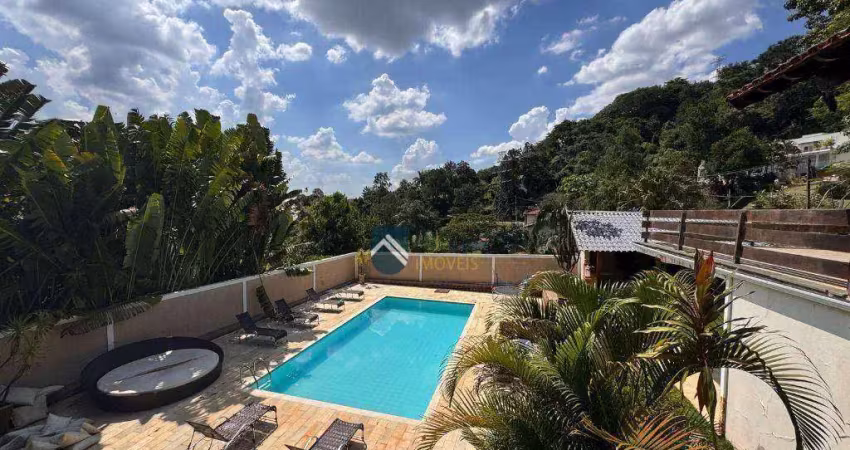 Casa térrea no condomínio são joaquim | terreno de 1.400m², piscina e área gourmet em vinhedo/sp!