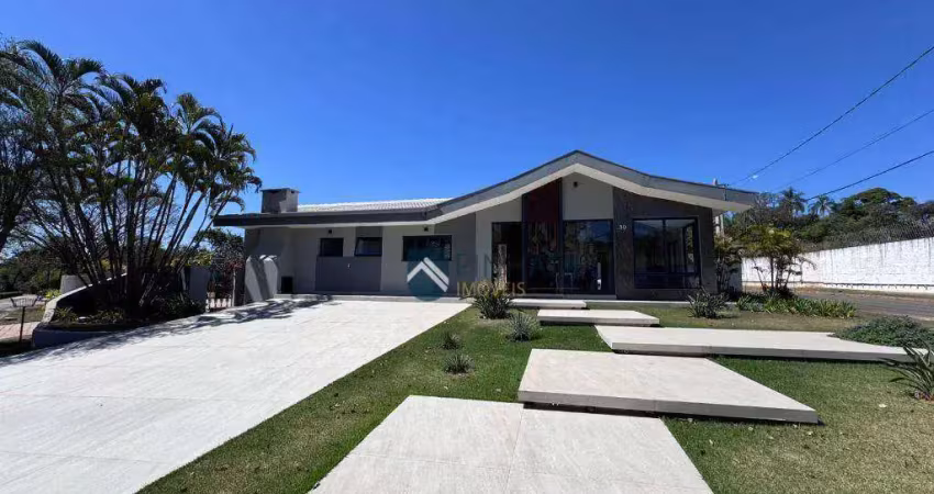 Casa térrea nova à venda no condomínio são joaquim com 3 quartos -  4 vagas - vinhedo/sp
