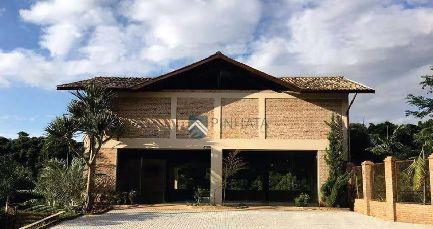 Sala para alugar, 270 m² por r$ 7.116,00/mês - caixa d´água - vinhedo/sp