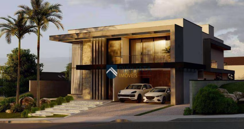 Casa com 5 dormitórios à venda, 351 m² por R$ 3.750.000,00 - Condomínio Campo de Toscana - Vinhedo/SP