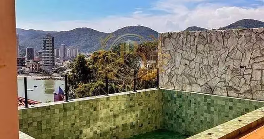Vista mar 440m² com piscina 4 suítes 4 vagas canto da praia em itapema - sc