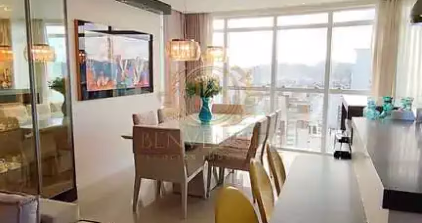 Mobiliado e decorado 128m² 3 suítes 3 vagas de garagem no centro de balneário camboriú - sc