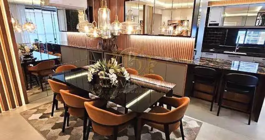 Mobiliado e decorado 162m² 4 suítes 3 vagas na meia praia em itapema - sc