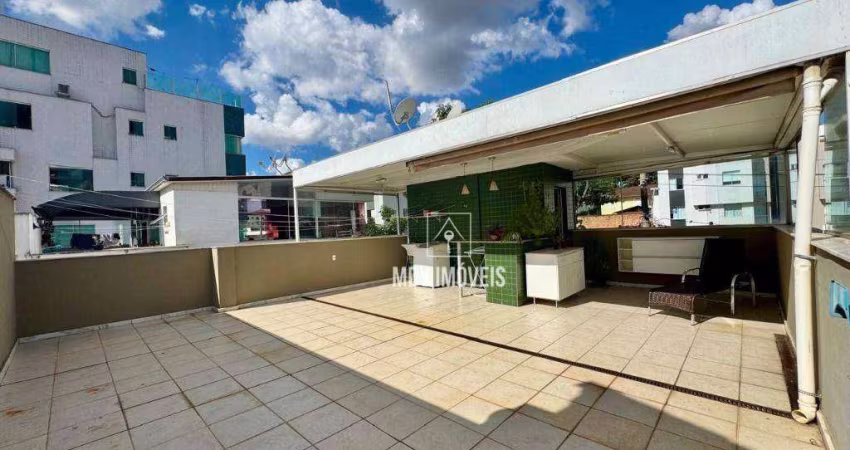 Cobertura com 3 dormitórios à venda, 120 m² por R$ 565.000,00 - Santa Amélia - Belo Horizonte/MG