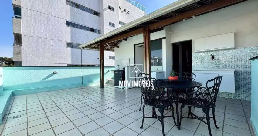 Cobertura com 4 dormitórios à venda, 119 m² por r$ 525.000,00 - castelo - belo horizonte/mg