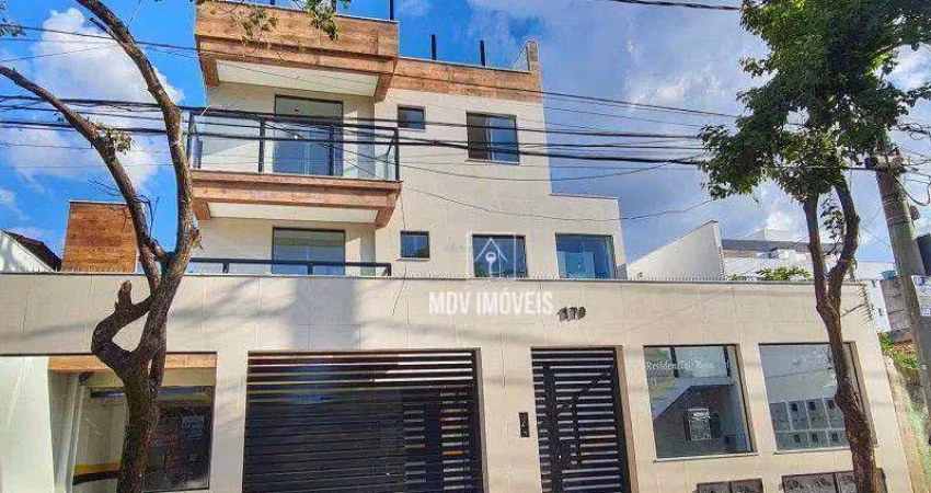 Cobertura à venda, 141 m² por r$ 576.900,00 - santa branca - belo horizonte/mg
