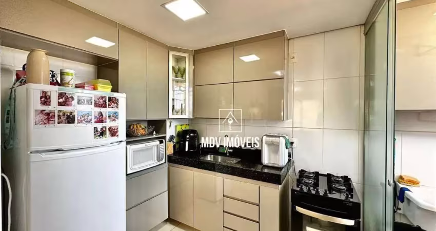 Apartamento com 2 dormitórios à venda, 56 m² por r$ 317.000 - santa mônica - belo horizonte/mg