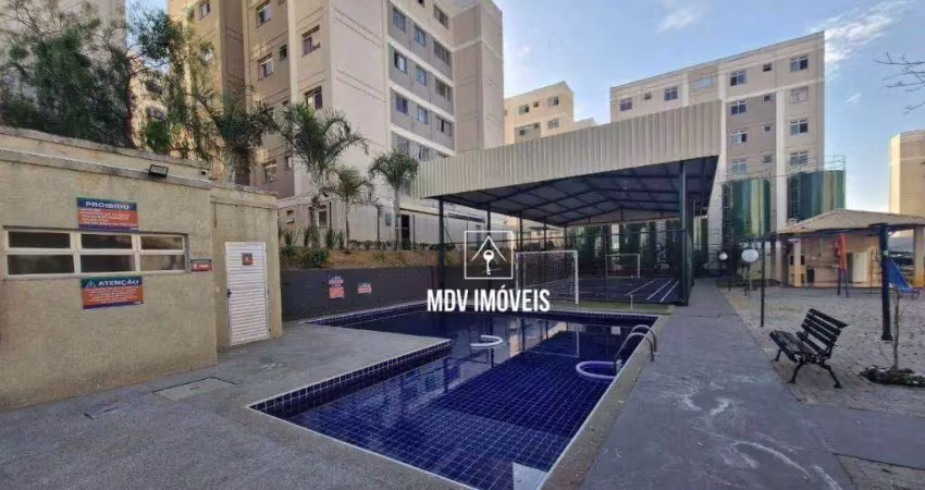 Apartamento com 2 dormitórios à venda, 47 m² por r$ 160.000,00 - jardim imperial - lagoa santa/mg