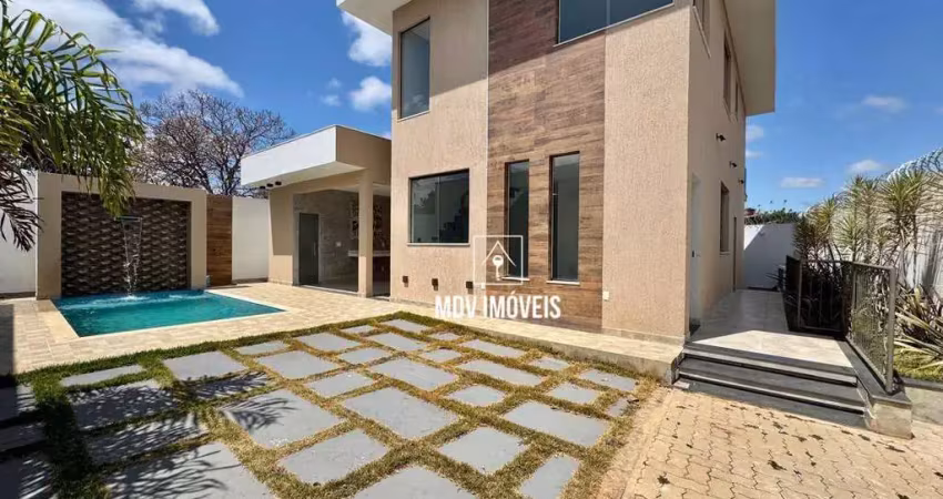 Casa com 4 dormitórios à venda, 157 m² por r$ 990.000 - várzea - lagoa santa/mg