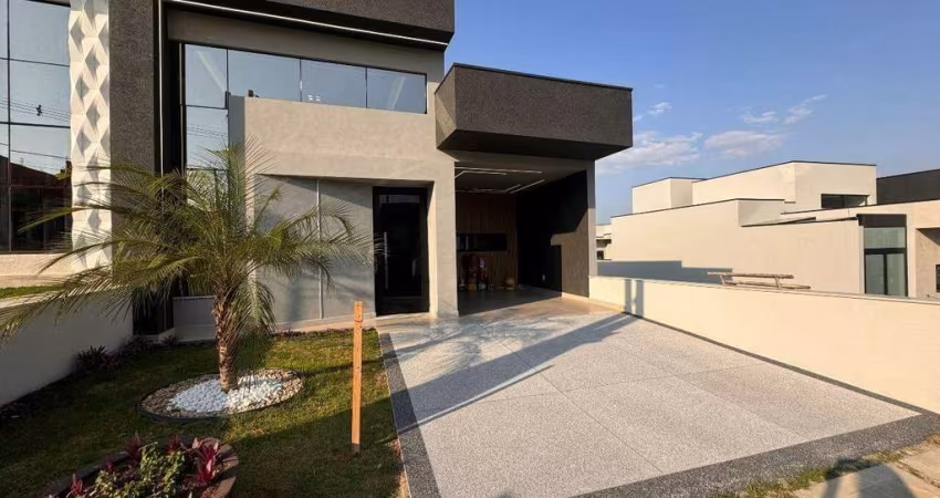 Linda casa condomínio Gran Reserve 3 suítes completa em planejados
