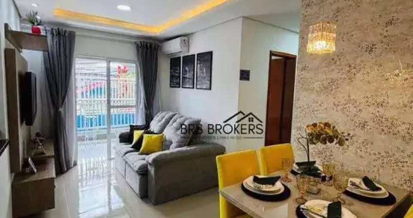 Apartamento com 2 dormitórios à venda, 59 m² por r$ 420.000,00 - vila nova bonsucesso - guarulhos/sp