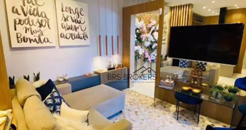 Apartamento com 2 dormitórios à venda, 51 m² por r$ 309.918,48 - vila alzira - guarulhos/sp