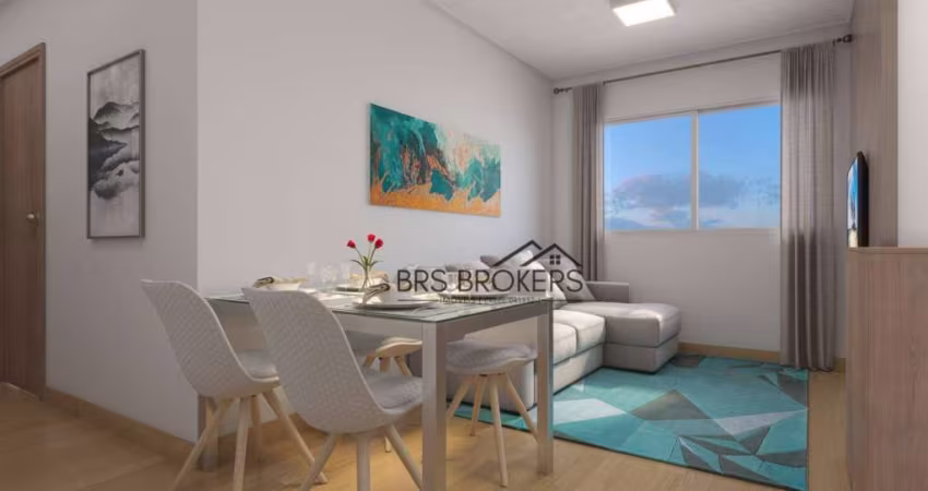 Apartamento com 1 dormitório à venda, 36 m² por R$ 233.990,00 - Colônia - São Paulo/SP