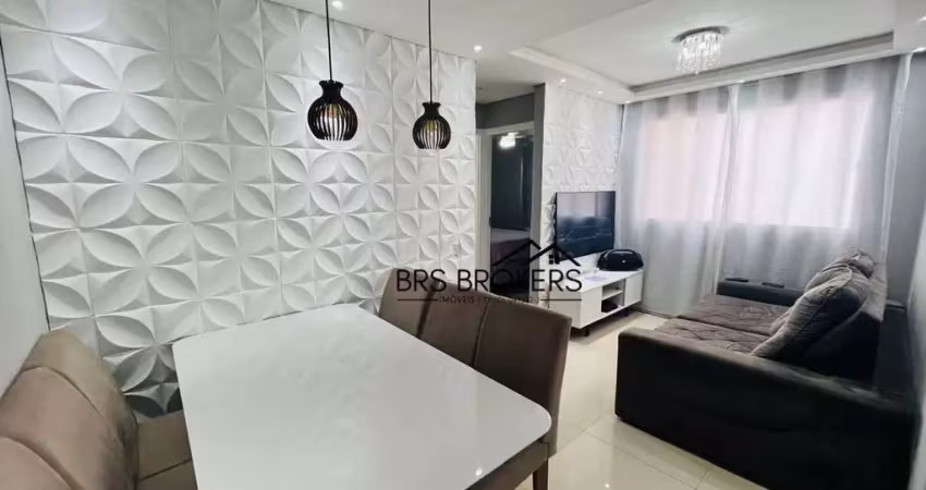 Apartamento com 2 dormitórios à venda, 44 m² por r$ 235.000,00 - jardim iv centenário - guarulhos/sp