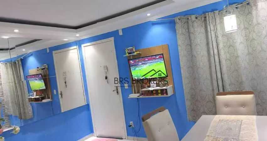 Apartamento com 2 dormitórios à venda, 42 m² por r$ 190.000,00 - água chata - guarulhos/sp