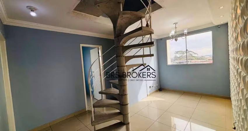 Apartamento duplex com 3 dormitórios à venda, 106 m² por r$ 300.000,00 - cidade parque alvorada - guarulhos/sp