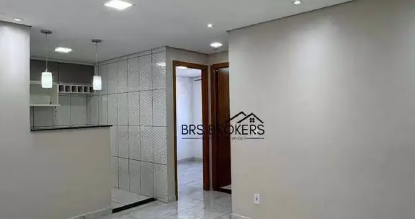 Apartamento com 2 dormitórios à venda, 41 m² por r$ 240.000,00 - água chata - guarulhos/sp