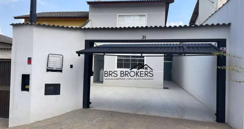 Sobrado com 2 dormitórios à venda, 80 m² por r$ 750.000,00 - perobal - arujá/sp
