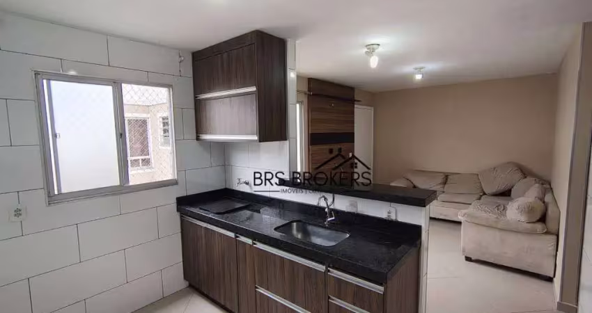 Apartamento com 2 dormitórios à venda, 40 m² por r$ 202.000,00 - água chata - guarulhos/sp