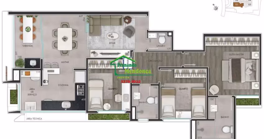 Apartamento com 2 quartos à venda na Rua Patagônia, 433, Sion, Belo Horizonte