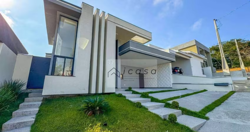 Casa com 3 dormitórios, 161 m² - venda por R$ 1.250.000,00 ou aluguel por R$ 7.844,00/mês - Condomínio Terras do Vale - Caçapava/SP