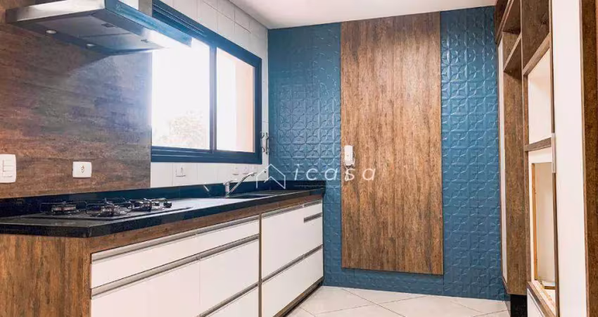Apartamento com 3 dormitórios, 152 m² - venda por r$ 950.000,00 ou aluguel por r$ 5.779,93/mês - centro - caçapava/sp